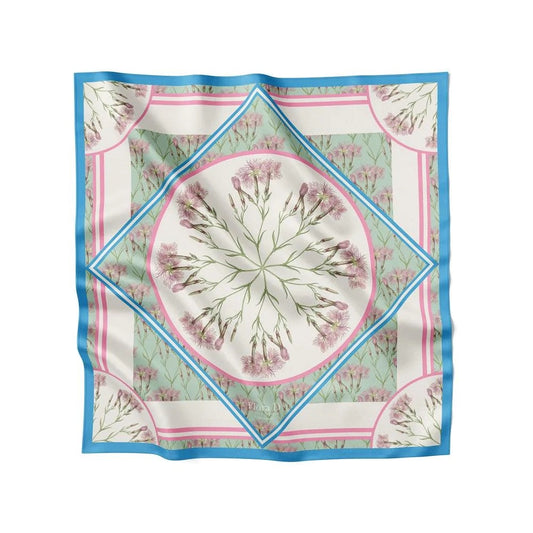 Nellike silketørklæde til kvinder. 100% silke