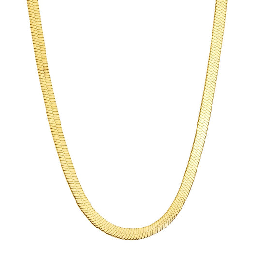 Joy halskæde. Snake Necklace. 18K guld plating