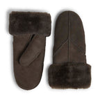 JasminMBG lambskin gloves. Dark brown. Markberg