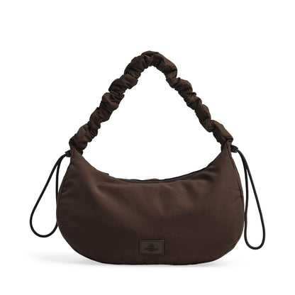 CraveMBG handbag. Brown. Recycled polyester. Markberg