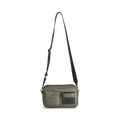 DarlaMBG crossbody water-repellent bag. Medium. Unisex. Olive green. 100% recycled polyester. Markberg