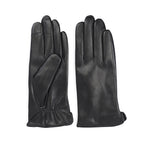 Smilla Glove damehandsker. Sort. Læder. Markberg