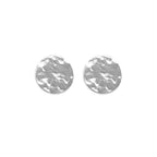 Earring Audrey Post. Ear plugs. Silver plated. Danish Copenhagen