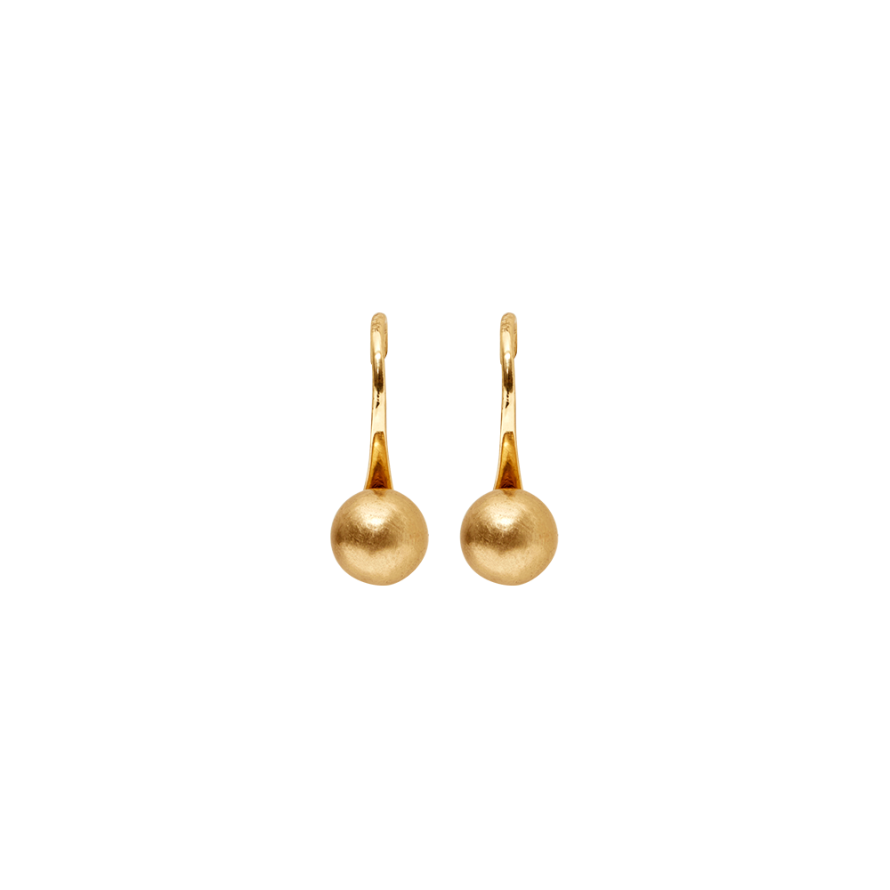 Earring Tabitha Singular. Gold plated. Danish Copenhagen