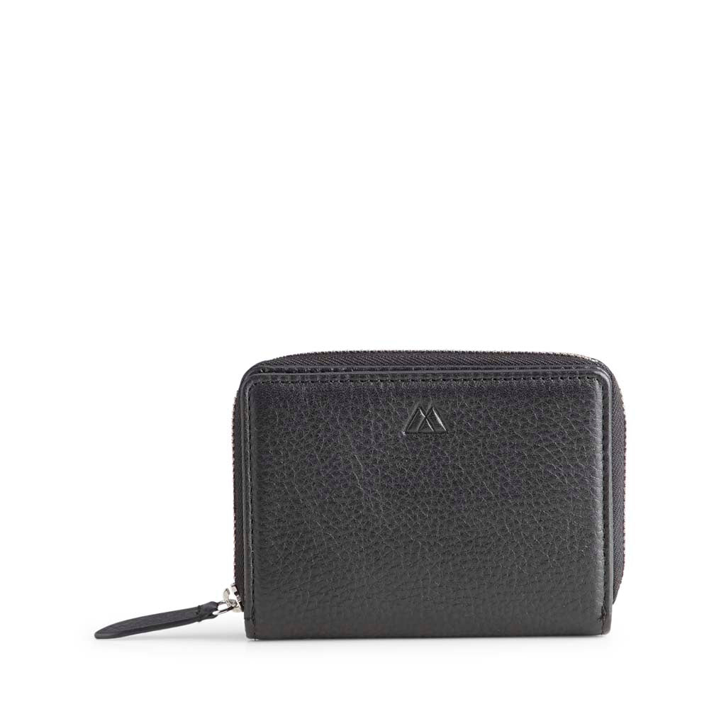 Wallet KaiaMBG Wallet. Leather Grain. Black. Markberg 