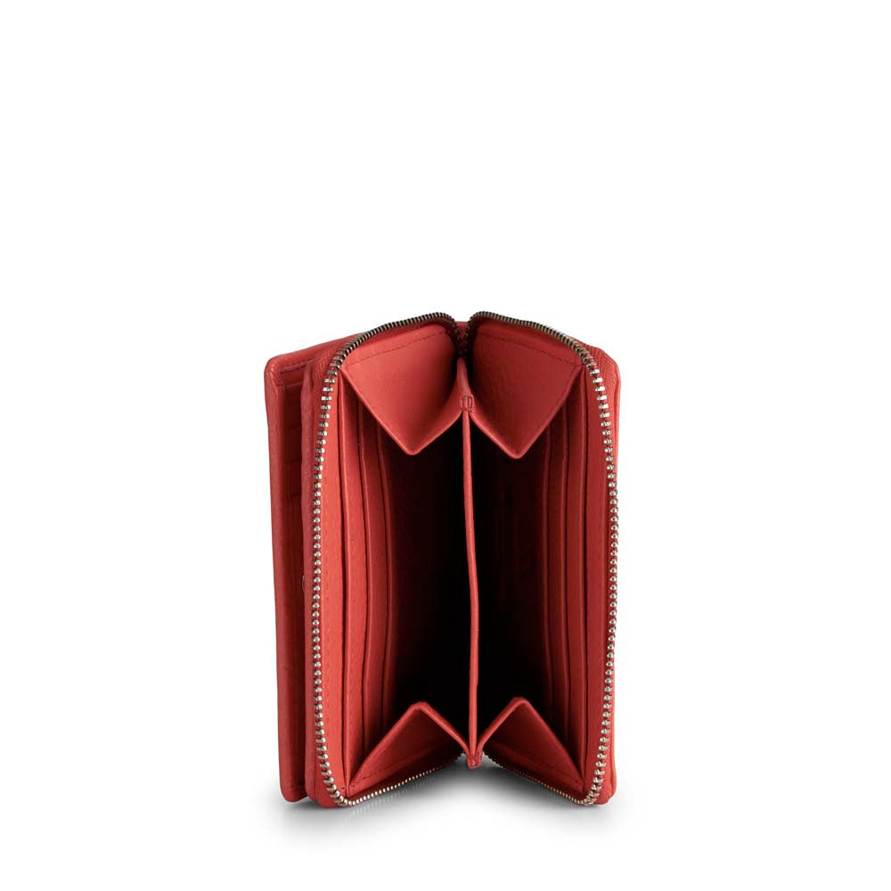 Pung KaiaMBG wallet. Grenadine. Læder grain. Markberg
