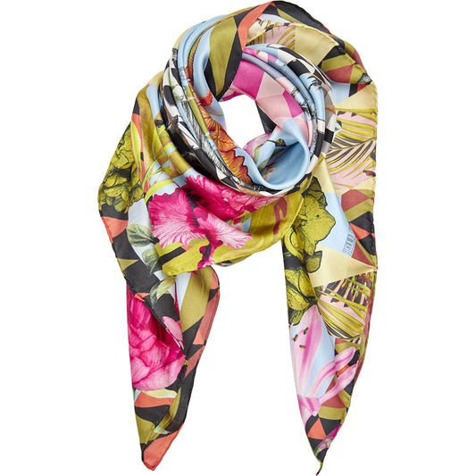 Silketørklæde Deoupage. Pink. Bella Ballou