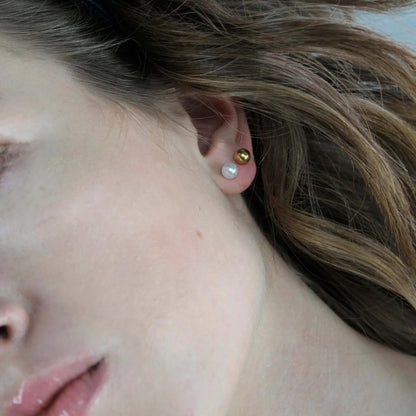 Joy Waterproof 3 earring set. 18K gold plating. Danish Copenhagen